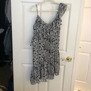 NWOT Parker Asymmetric hem floral dress